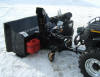 Versatile model 700460 UTV 4 wheeler snow thrower