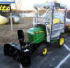 John Deere 318 with New Bercomac Cab