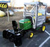 Berco universal cab for lawn and garden tractors
