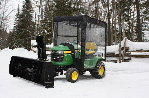 Bercomac universal garden tractor cab