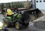 Modified John Deere 318 garden tractor - The Bird