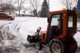 Repowered Case 446 with a Berocmac snow blower