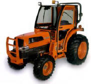 Curtis Cab on Kubota 30 series compact tractor