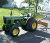 John Deere diesel tractor - JD 750