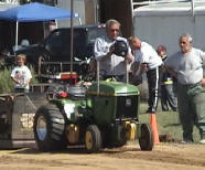 Garden Tractor Pulling - John Deere 317 garden tractor puller