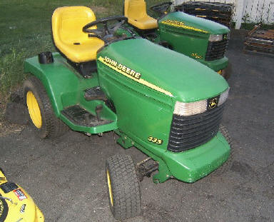 John Deere 335 Lawn Tractor Manual