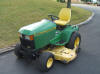 John Deere 455 garden tractor