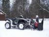 ATV snowlblower - 4 Wheeler Snowblower
