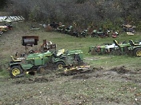 John Deere Garden Tractors Compact Tractors Vintage Tractors