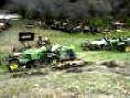 Tractor and Riding Lawnmower salvage yard
