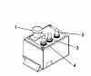 Controls for the Utility vehicle snow blower