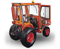 Curtis Cab for Kubota  Compact tractor