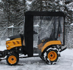 Compact utility tractor cab 700555